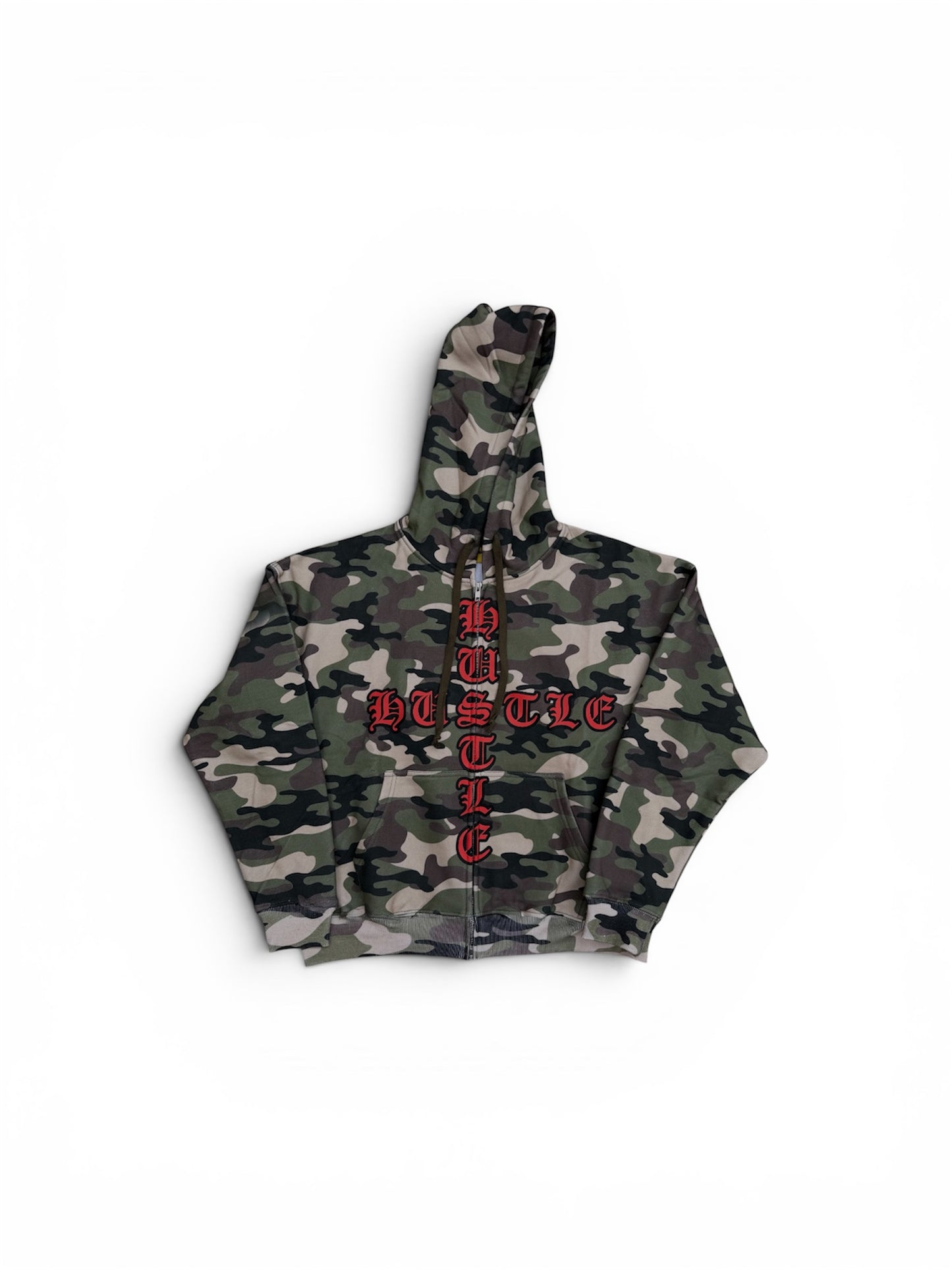 Camo Hustle Zipup